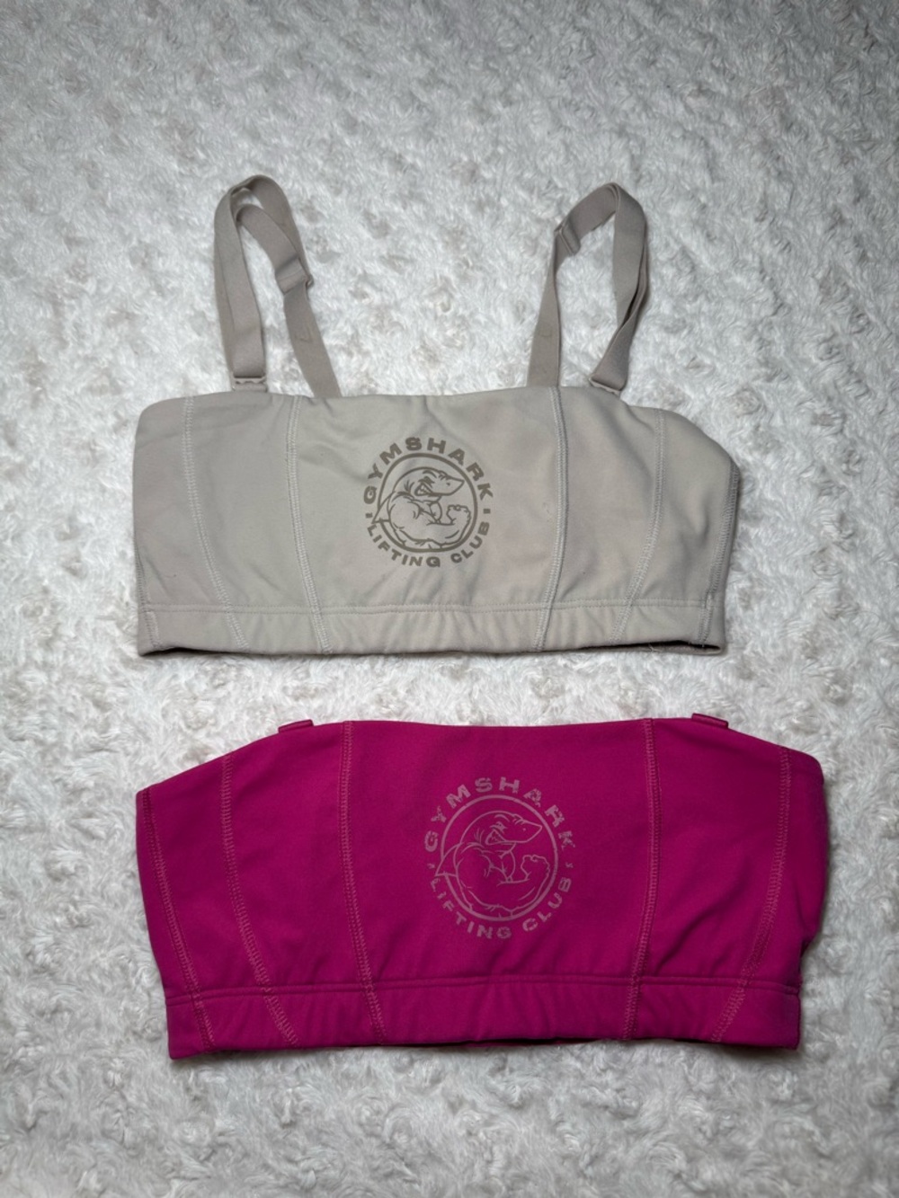 Gymshark Bright Fuchsia Cropped Sports Bra